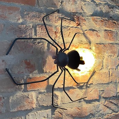 Italian Handmade Lucky Charm Spider Sconce from Rossini Illuminazione, 1960s-HWV-1156257