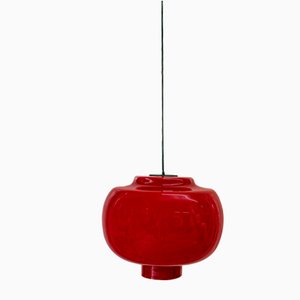 Italian Hanging Lamp in Murano Glass from Vistosi, 1950s-VCV-1388855