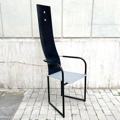 Italian Highback Chair, 1980s-BVG-1388559