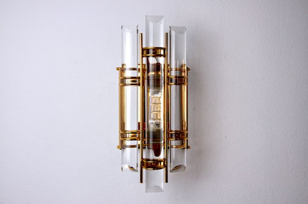 Italian Hollywood Regency Wall Light from Venini, 1970-EJE-960096