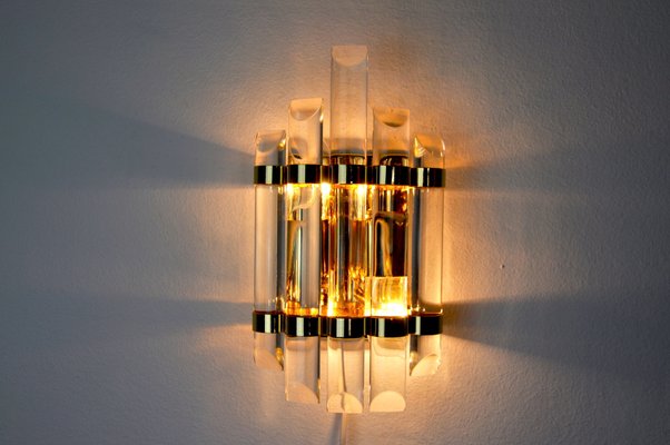 Italian Hollywood Regency Wall Light from Venini, 1970-EJE-960095