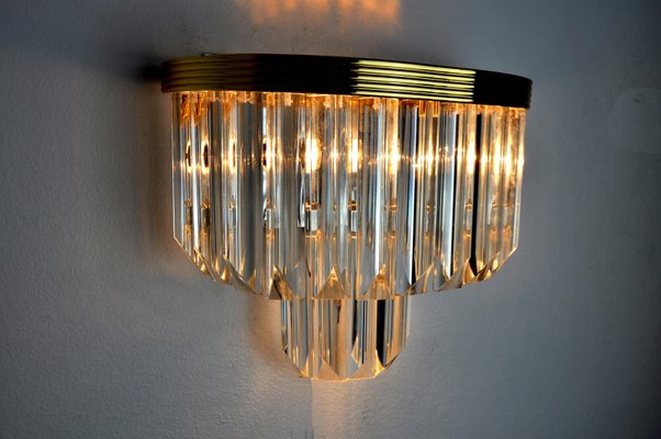 Italian Hollywood Regency Wall Light from Venini, 1970-EJE-960097