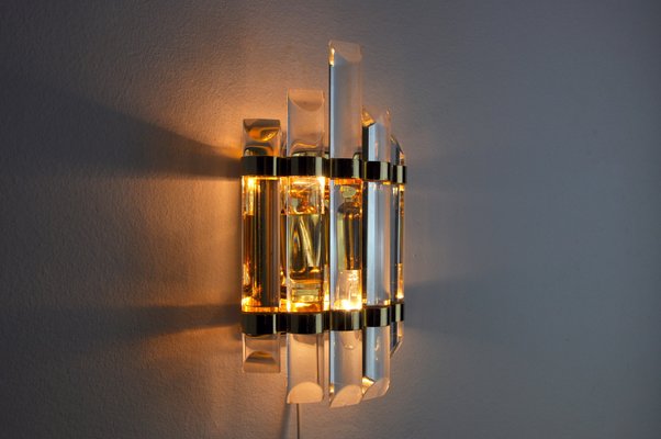 Italian Hollywood Regency Wall Light from Venini, 1970-EJE-960095