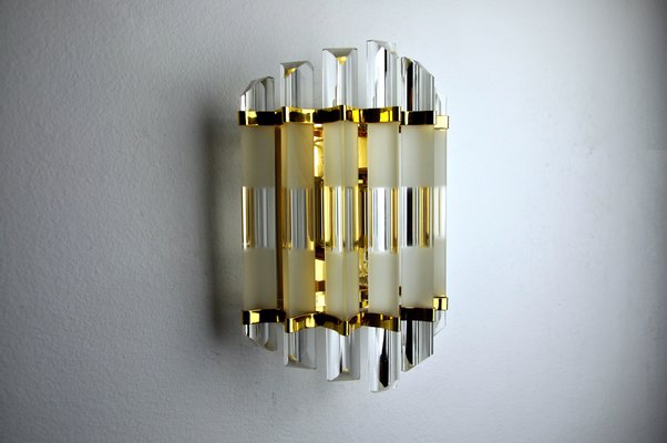 Italian Hollywood Regency Wall Light from Venini, 1970-EJE-960103