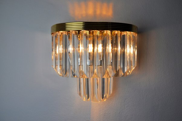 Italian Hollywood Regency Wall Light from Venini, 1970-EJE-960097