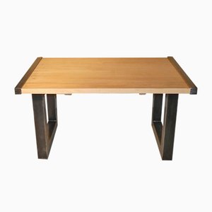 Italian Industrial Maple Dining Table from Officina di Ricerca, 1990s-ERB-858045