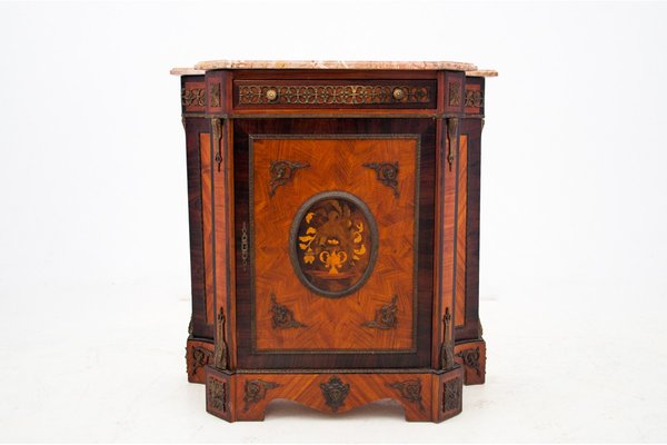 Italian Inlaid Cabinet, 1860s-BXB-905978