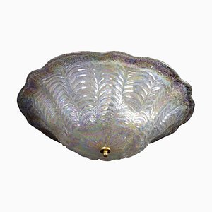 Italian Iridescent Murano Glass Ceiling Light, 1960-MBH-1031795