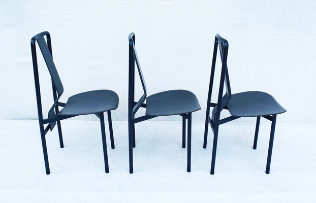 Italian Irma Chairs by Achille Castiglioni for Zanotta, 1979, Set of 3-WF-1444997