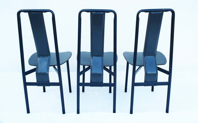 Italian Irma Chairs by Achille Castiglioni for Zanotta, 1979, Set of 3-WF-1444997