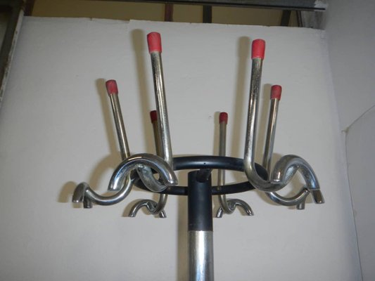 Italian Iron Coat Rack, 1960s-WWQ-765540