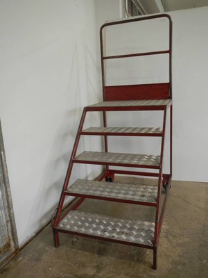 Italian Iron Step Ladder, 1970s-WWQ-692615