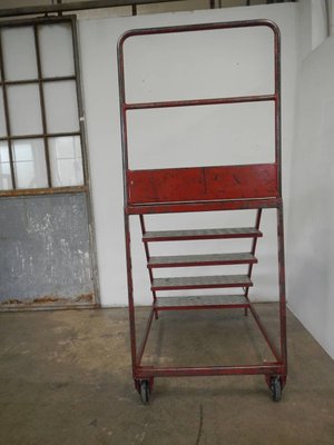 Italian Iron Step Ladder, 1970s-WWQ-692615