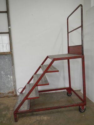 Italian Iron Step Ladder, 1970s-WWQ-692615