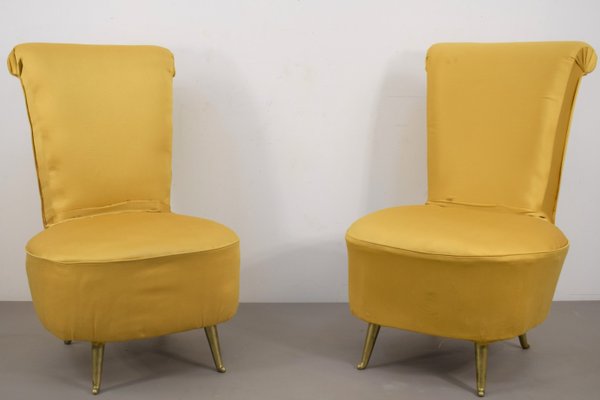 Italian Lacquer Armchairs by Cesare Lacca for Cesare Lacca, 1950, Set of 2-AOL-1081571