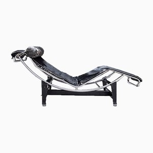 Italian LC4 Chaise Lounge by Le Corbusier for Cassina, 1960s-VCV-738116