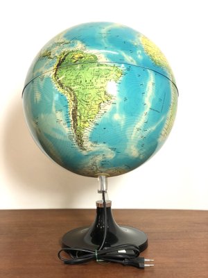 Italian Light-Up Globe from Rico, Italy, 1970s-FQG-1742909