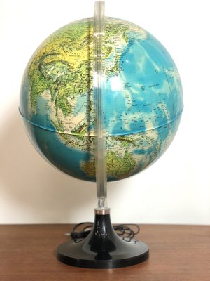 Italian Light-Up Globe from Rico, Italy, 1970s-FQG-1742909