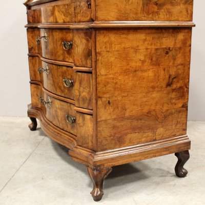 Italian Louis XV Secretaire in Walnut, 18th Century-UMS-1752513