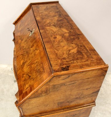 Italian Louis XV Secretaire in Walnut, 18th Century-UMS-1752513