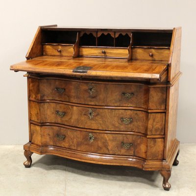 Italian Louis XV Secretaire in Walnut, 18th Century-UMS-1752513