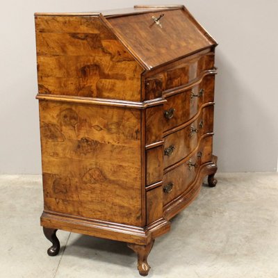 Italian Louis XV Secretaire in Walnut, 18th Century-UMS-1752513