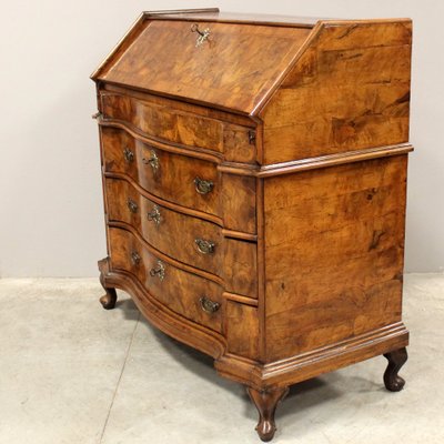 Italian Louis XV Secretaire in Walnut, 18th Century-UMS-1752513