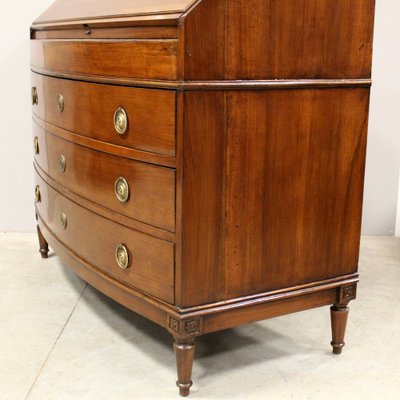 Italian Louis XVI Secretaire in Walnut-UMS-1792455