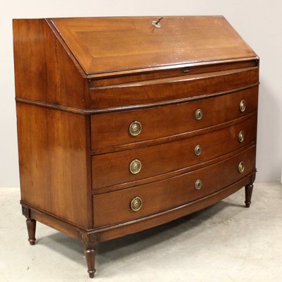 Italian Louis XVI Secretaire in Walnut-UMS-1792455