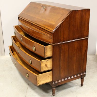 Italian Louis XVI Secretaire in Walnut-UMS-1792455