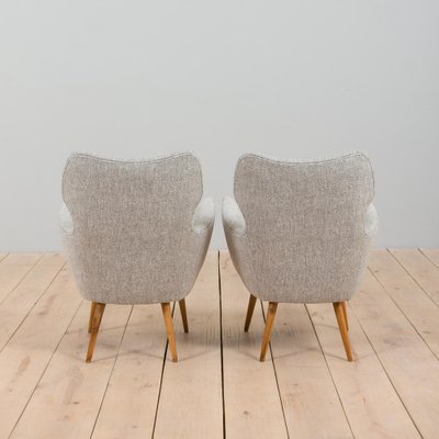 Italian Lounge Armchairs in the style of Gio Ponti, 1950s, Set of 2-UE-1752357