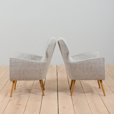 Italian Lounge Armchairs in the style of Gio Ponti, 1950s, Set of 2-UE-1752357