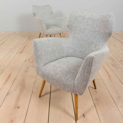 Italian Lounge Armchairs in the style of Gio Ponti, 1950s, Set of 2-UE-1752357