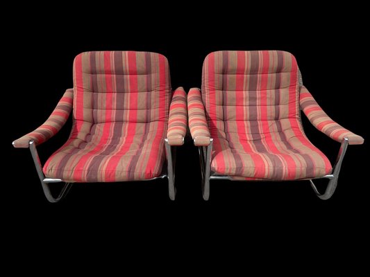 Italian Lounge Chairs, 1970s, Set of 2-SDV-1047225