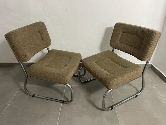 Italian Lounge Chairs, 1970s, Set of 2-SDV-1453017