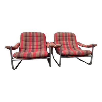 Italian Lounge Chairs, 1970s, Set of 2-SDV-1047225