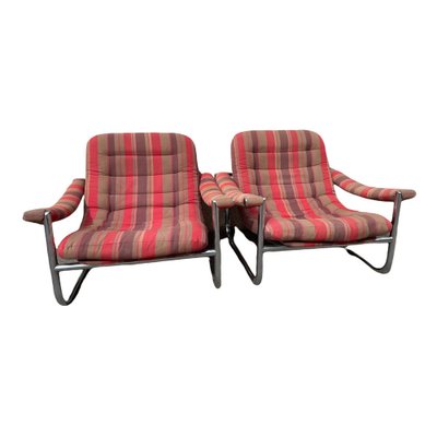 Italian Lounge Chairs, 1970s, Set of 2-SDV-1047225