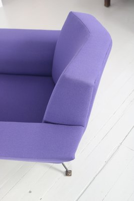 Italian Lounge Chairs in Blue and Violet by Lenzi for Studio Tecnico, 1950s, Set of 2-AA-1231922