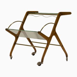 Italian Magazine Rack Trolley in the style of Ico Parisi, Italy, 1950s-UQV-1750268