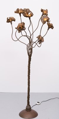 Italian Magic Bronze Tree Floor Lamp, 1978-GCG-2041845