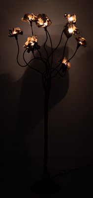 Italian Magic Bronze Tree Floor Lamp, 1978-GCG-2041845