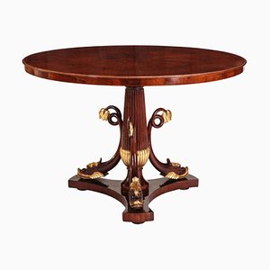 Italian Mahogany and Parcel-Gilt Centre Table-MBH-1031629