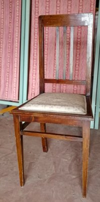 Italian Mahogany Dining Chair, 1930s-RAQ-636119