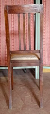 Italian Mahogany Dining Chair, 1930s-RAQ-636119