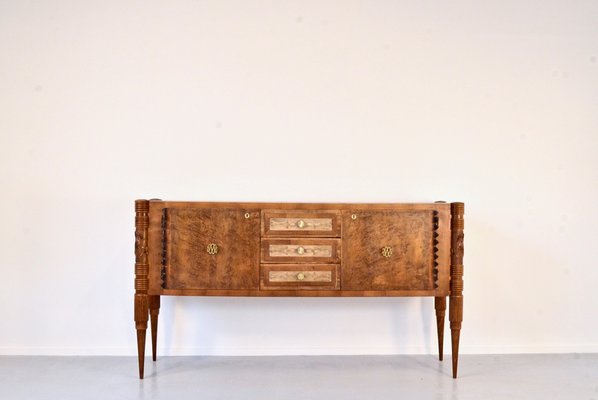 Italian Maple and Ash Sideboard attributed to Pier Luigi Colli, 1960s-DUG-2041223