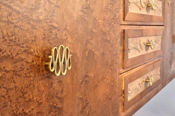 Italian Maple and Ash Sideboard attributed to Pier Luigi Colli, 1960s-DUG-2041223