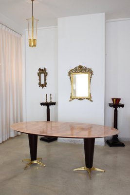 Italian Marble Dining Table, 1950s-GXL-590569