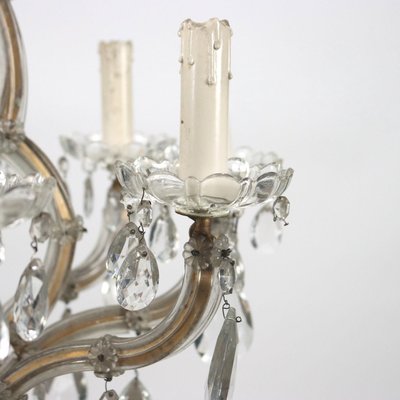 Italian Maria Theresa Style Chandelier in Glass-VMM-1325331