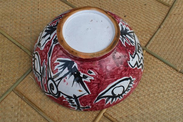 Italian Marine Ceramic Bowl, 1960s-EH-1251765