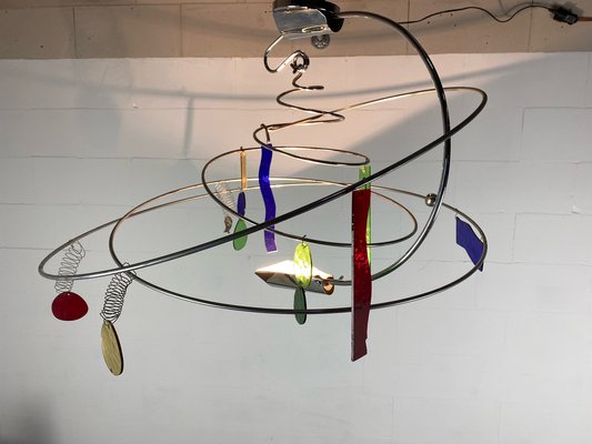 Italian Melissa Sibilla Chandelier by Toni Cordero for Artemide, 1990s-ID-1153917